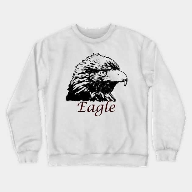 Eagle Crewneck Sweatshirt by hudayadi